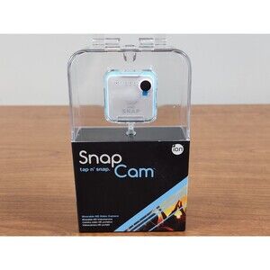 ION Snap Cam Tap n Snap Wearable Camera Color White New Sealed
